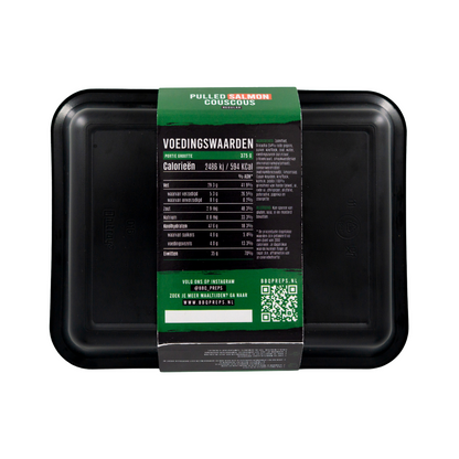 Pulled Salmon - Couscous - Gegrilde Groenten