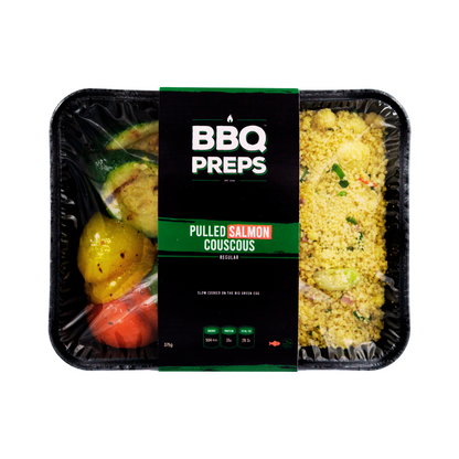 Pulled Salmon - Couscous - Gegrilde Groenten